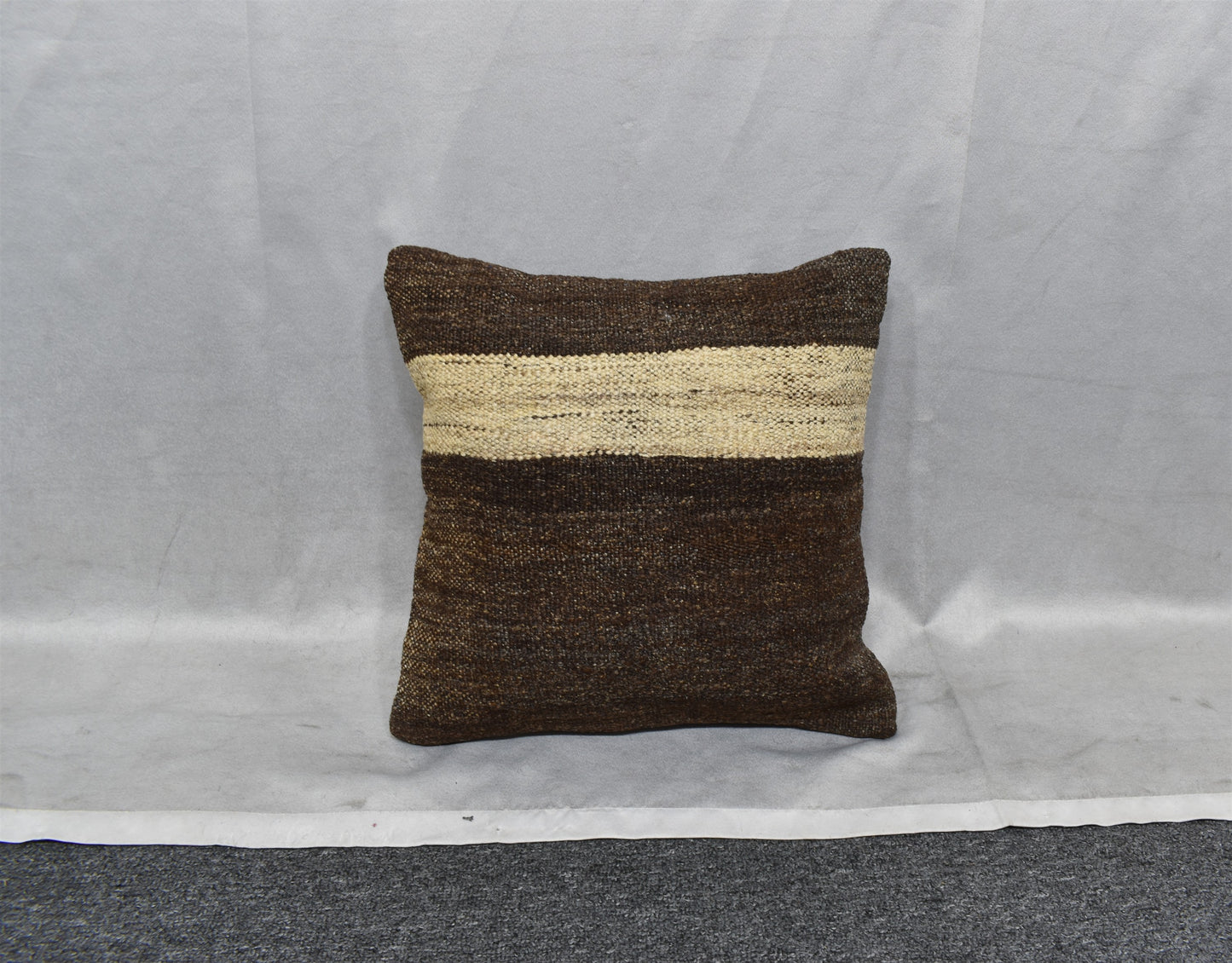 Yeni El Dokuma Dekoratif Kilim Kırlent Yastık Kılıfı 6435