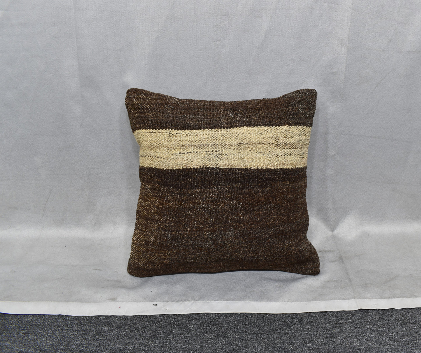 Yeni El Dokuma Dekoratif Kilim Kırlent Yastık Kılıfı 6435