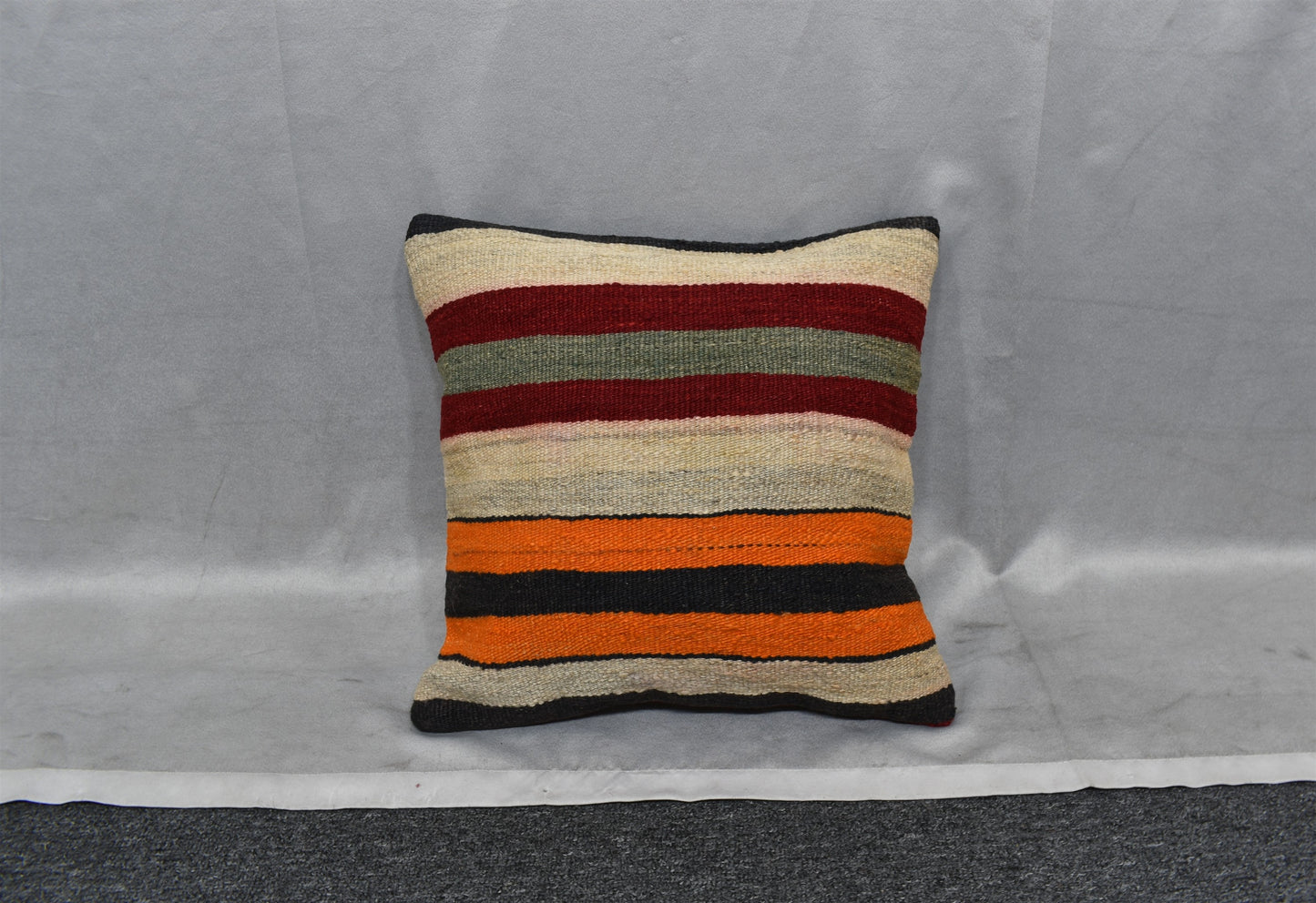 Yeni El Dokuma Dekoratif Kilim Kırlent Yastık Kılıfı 6441