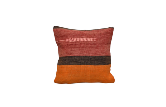 Yeni El Dokuma Dekoratif Kilim Kırlent Yastık Kılıfı 6443