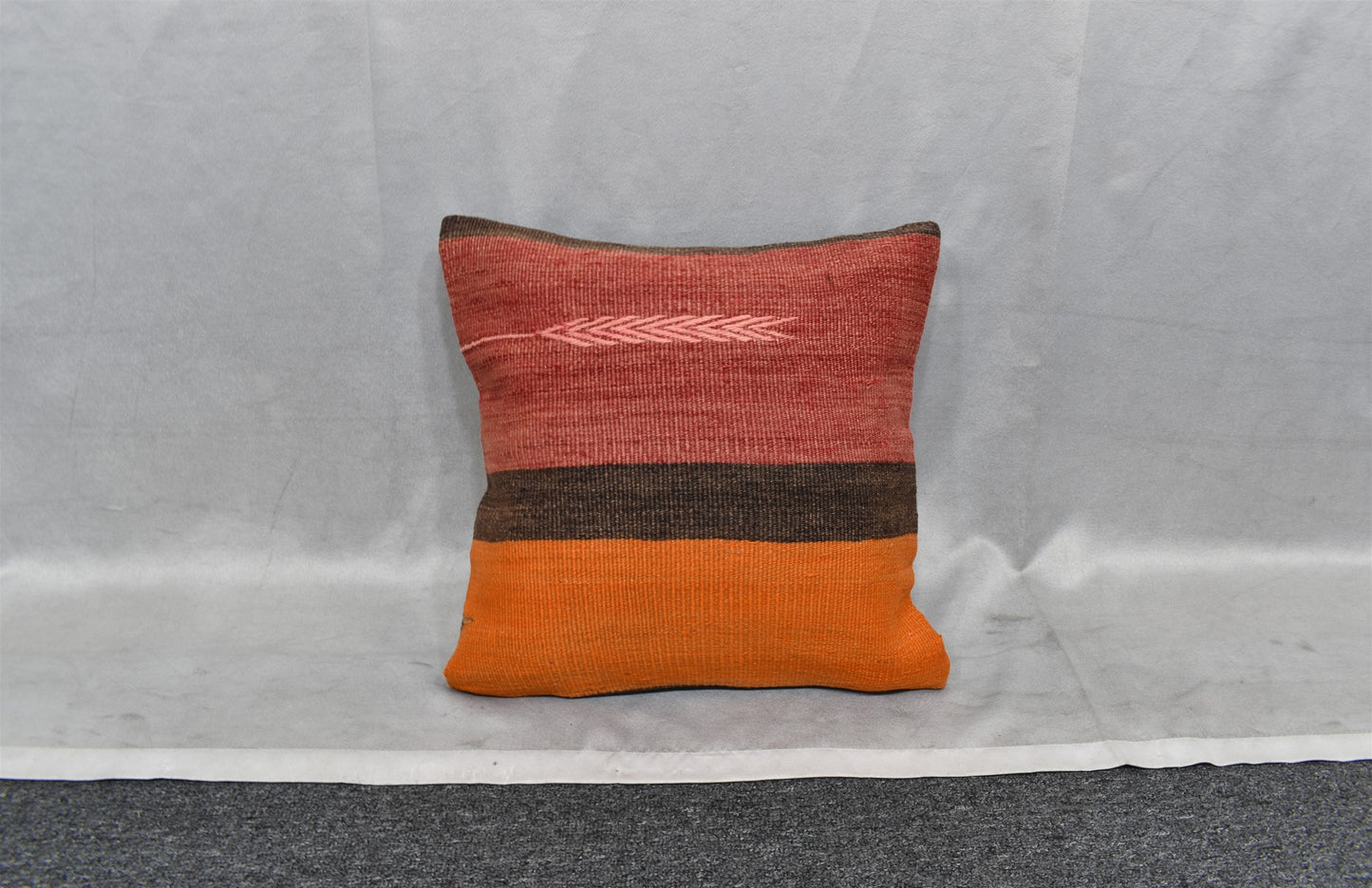 Yeni El Dokuma Dekoratif Kilim Kırlent Yastık Kılıfı 6443