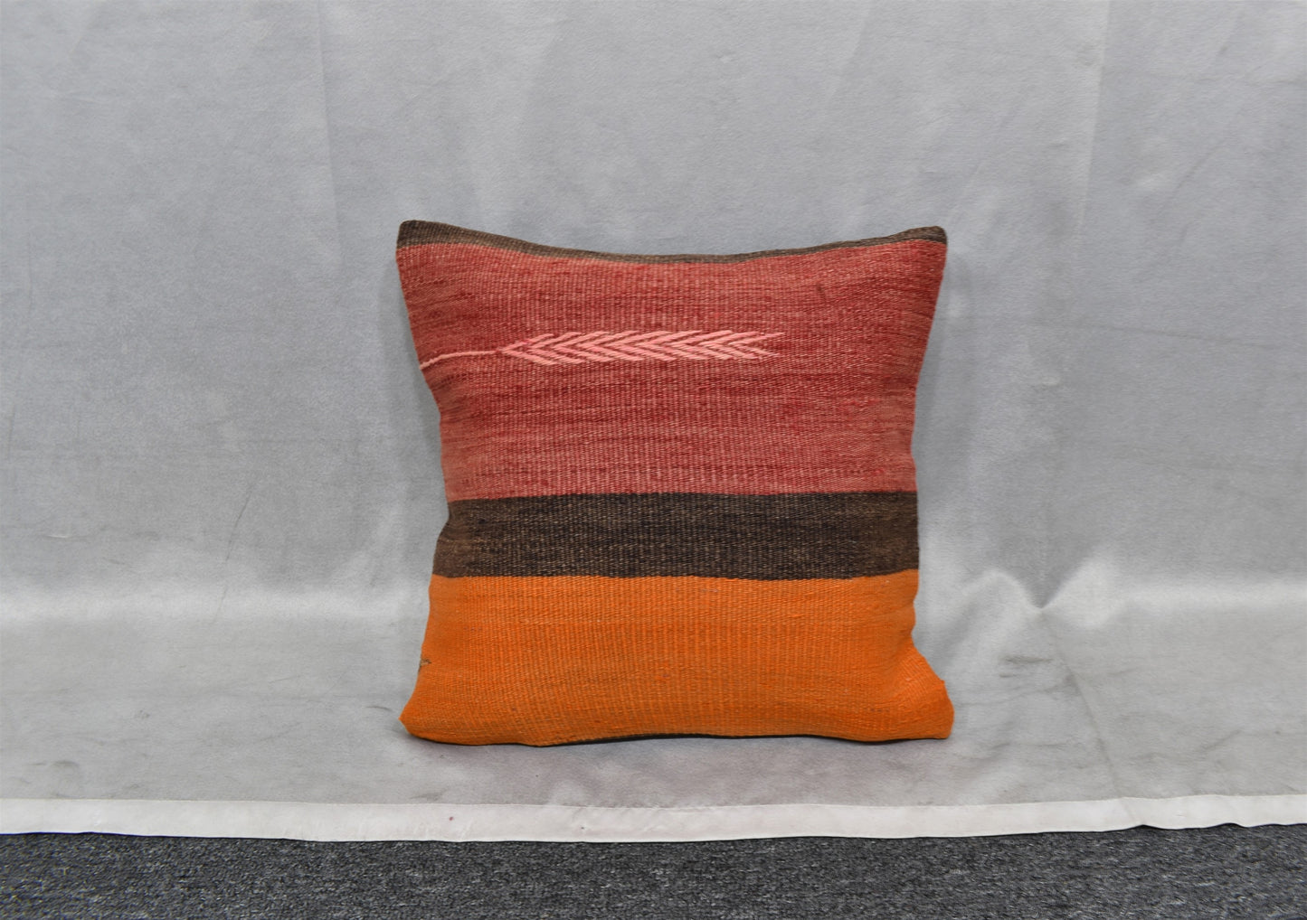 Yeni El Dokuma Dekoratif Kilim Kırlent Yastık Kılıfı 6443