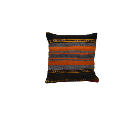 Yeni El Dokuma Dekoratif Kilim Kırlent Yastık Kılıfı 6459