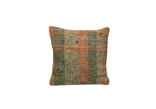 Yeni El Dokuma Dekoratif Kilim Kırlent Yastık Kılıfı 6464
