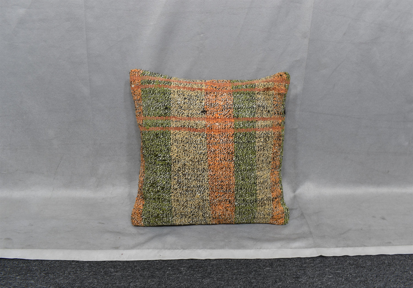 Yeni El Dokuma Dekoratif Kilim Kırlent Yastık Kılıfı 6464