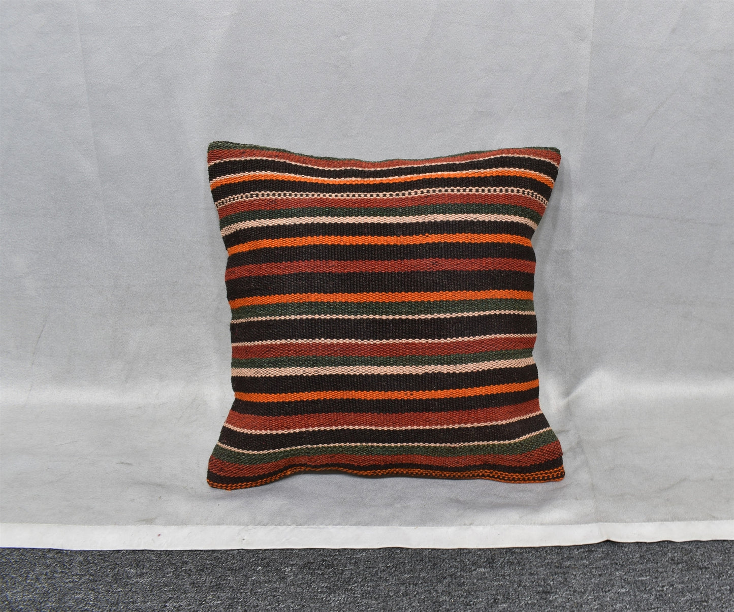 Yeni El Dokuma Dekoratif Kilim Kırlent Yastık Kılıfı 6470
