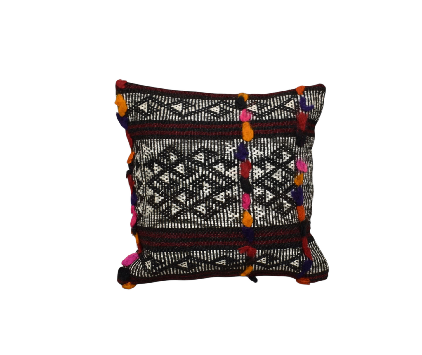 Yeni El Dokuma Dekoratif Kilim Kırlent Yastık Kılıfı 6478