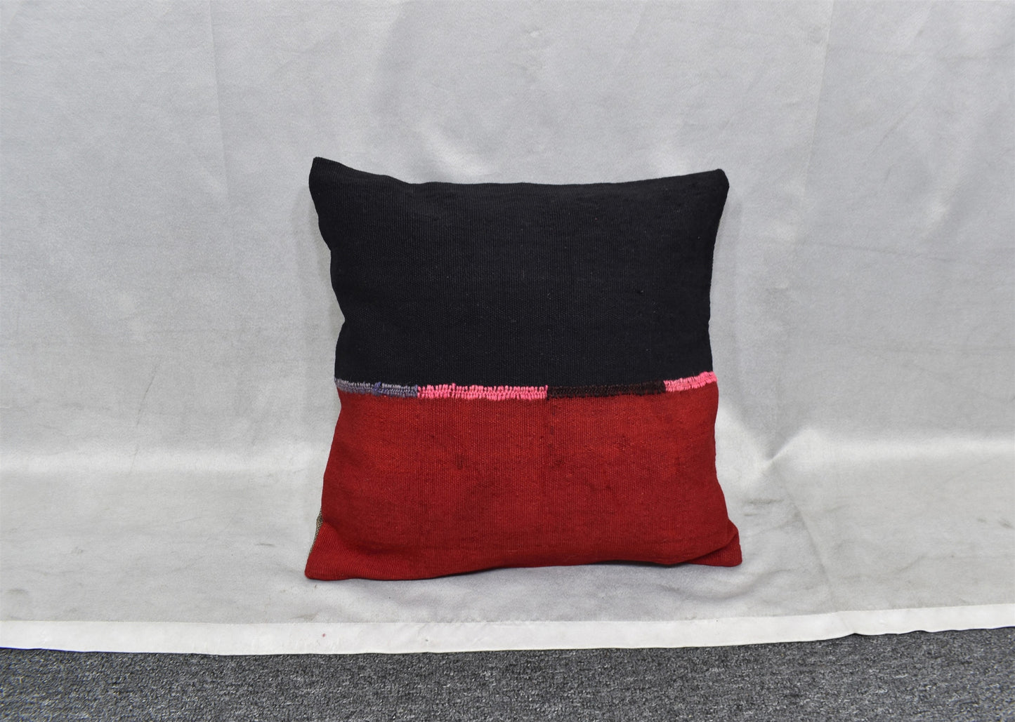 Yeni El Dokuma Dekoratif Kilim Kırlent Yastık Kılıfı 6485