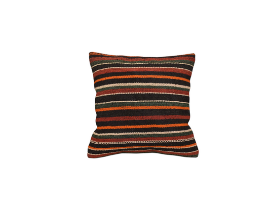 Yeni El Dokuma Dekoratif Kilim Kırlent Yastık Kılıfı 6495