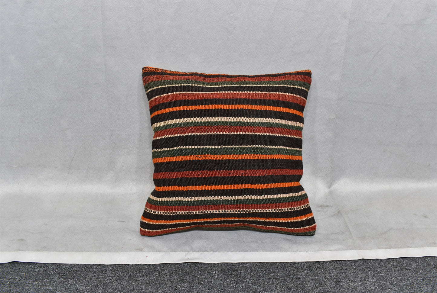 Yeni El Dokuma Dekoratif Kilim Kırlent Yastık Kılıfı 6495
