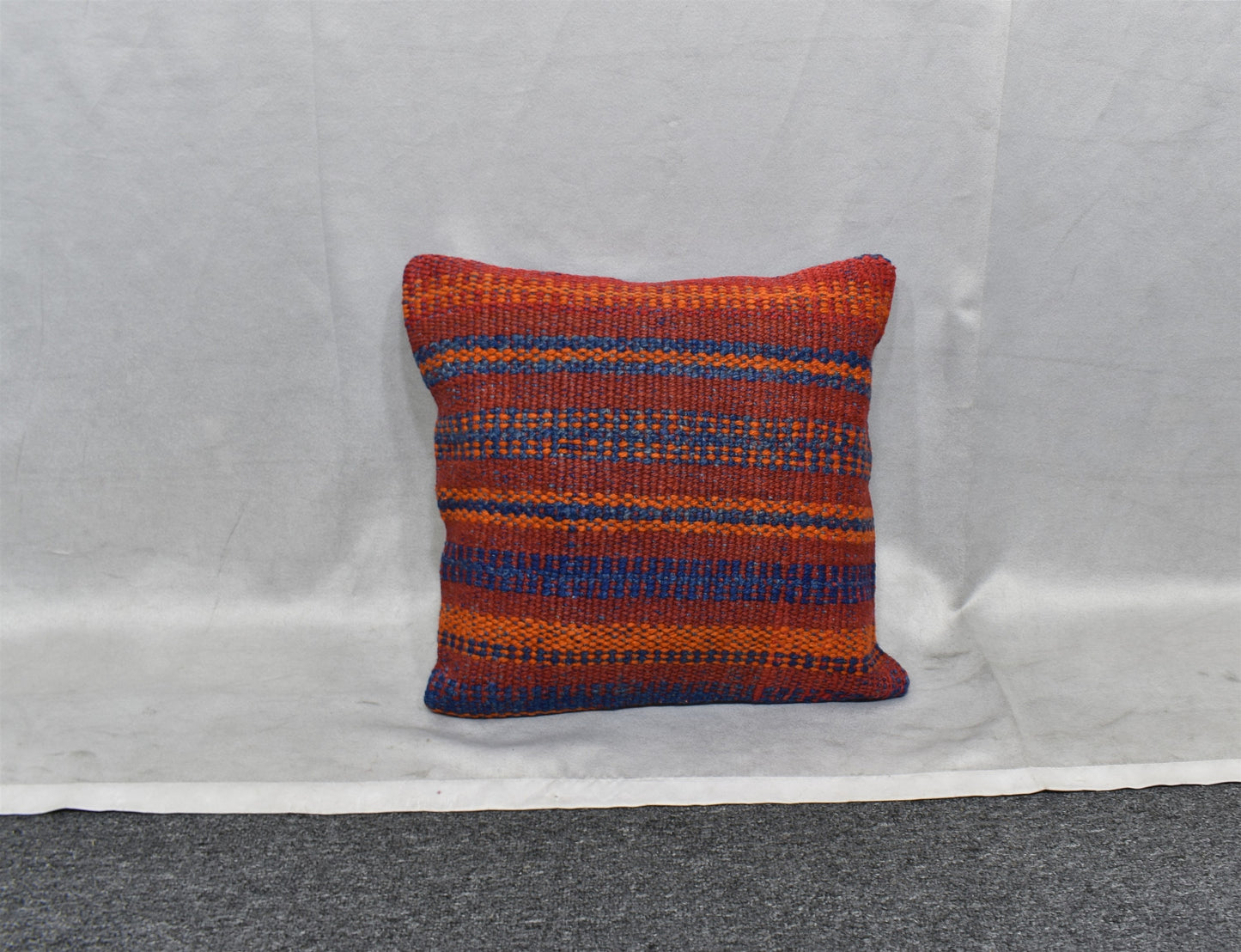 Yeni El Dokuma Dekoratif Kilim Kırlent Yastık Kılıfı 6501
