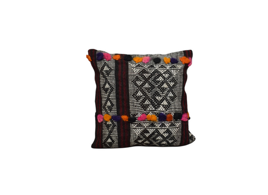 Yeni El Dokuma Dekoratif Kilim Kırlent Yastık Kılıfı 6511