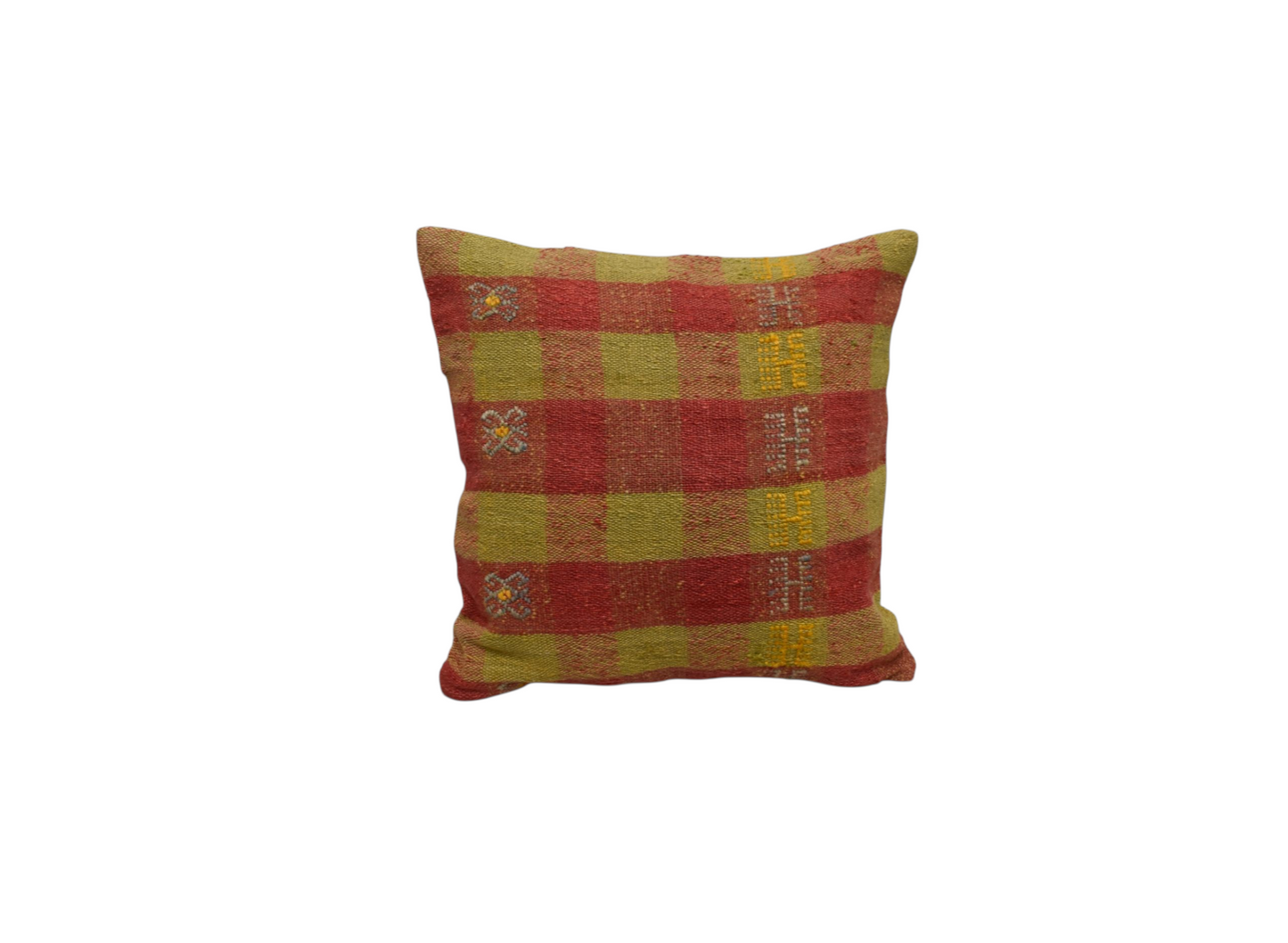 Yeni El Dokuma Dekoratif Kilim Kırlent Yastık Kılıfı 6520