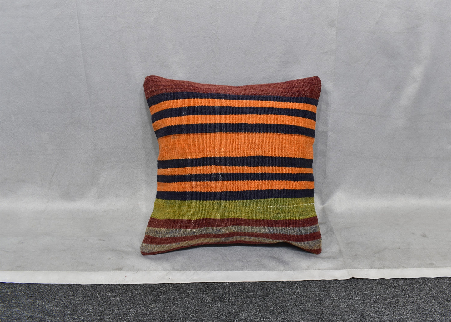 Yeni El Dokuma Dekoratif Kilim Kırlent Yastık Kılıfı 6538