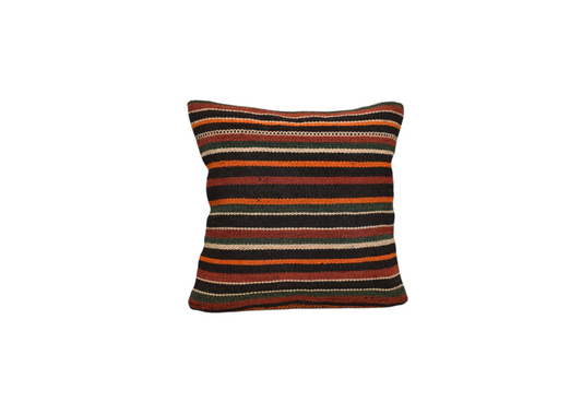 Yeni El Dokuma Dekoratif Kilim Kırlent Yastık Kılıfı 6539