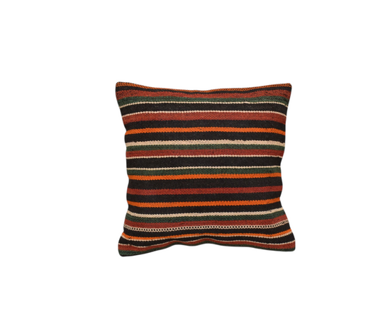 Yeni El Dokuma Dekoratif Kilim Kırlent Yastık Kılıfı 6547