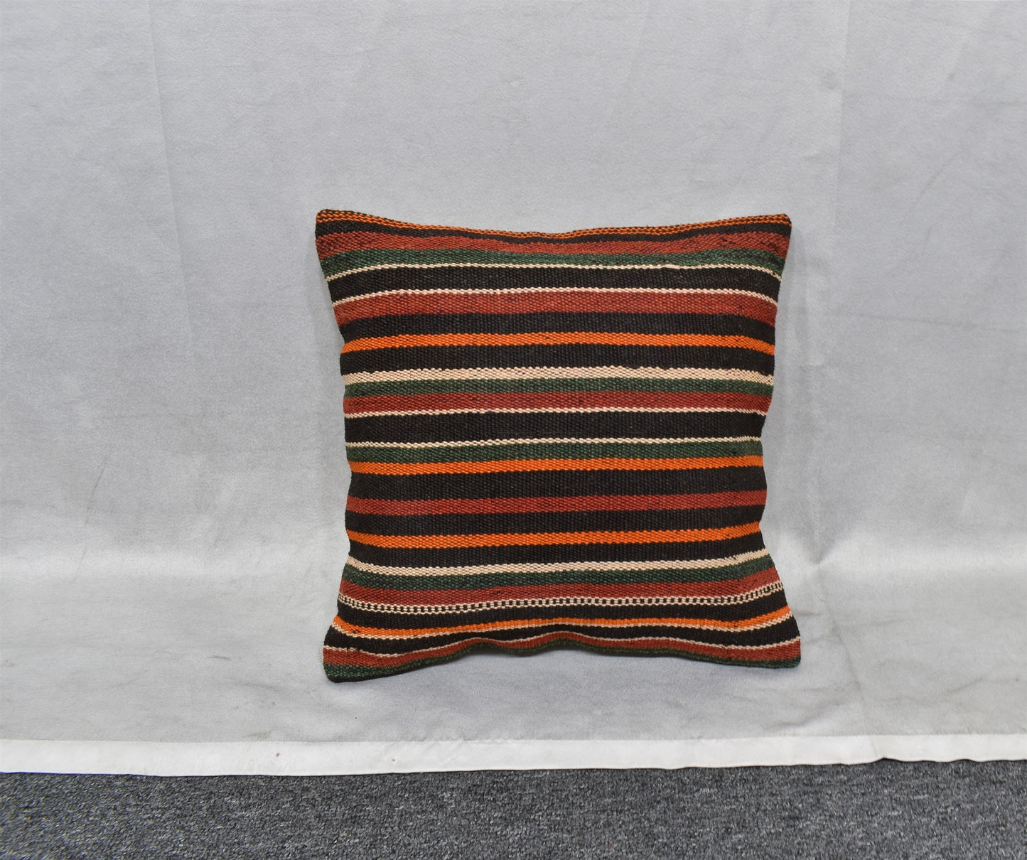 Yeni El Dokuma Dekoratif Kilim Kırlent Yastık Kılıfı 6547
