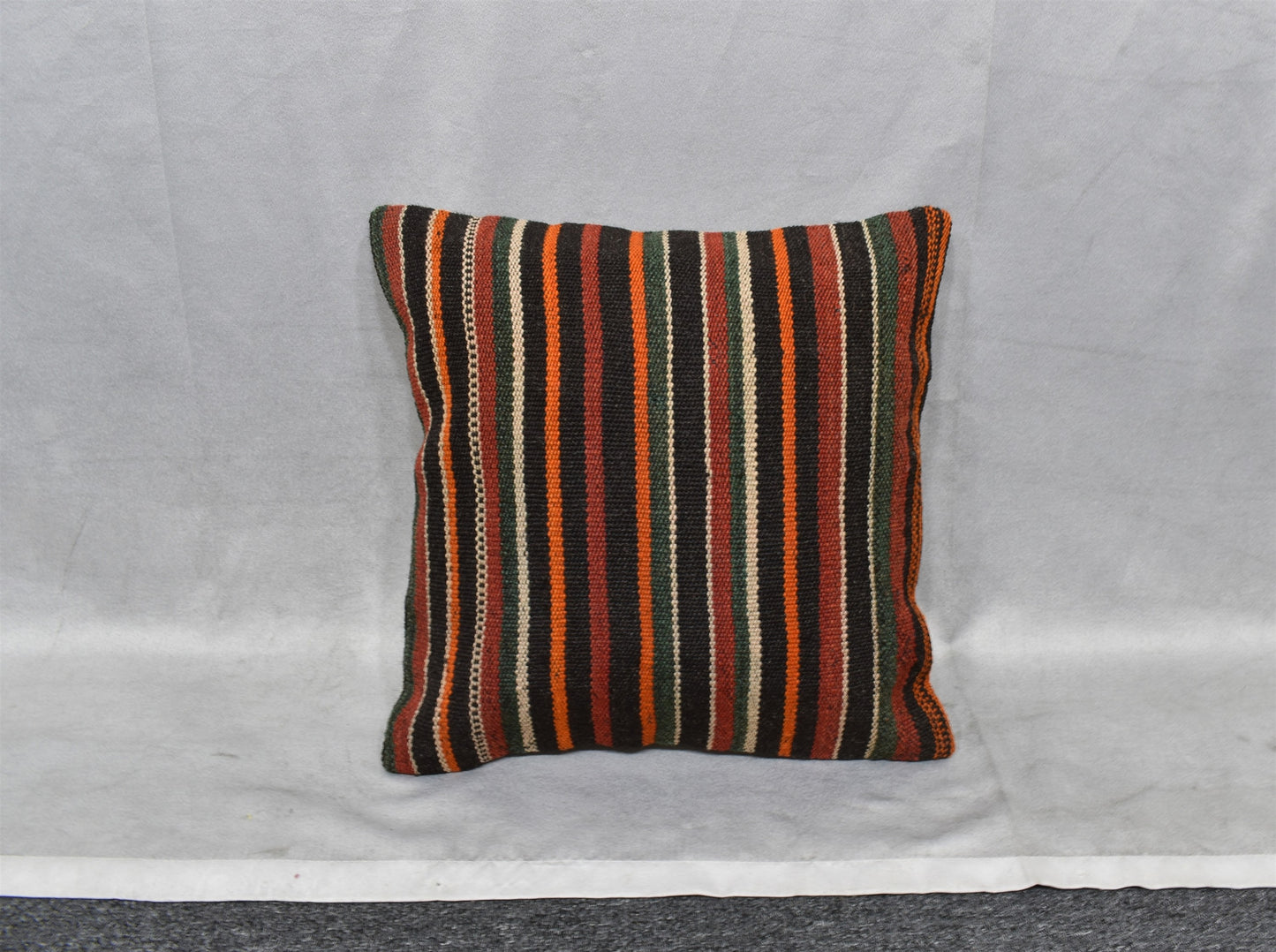 Yeni El Dokuma Dekoratif Kilim Kırlent Yastık Kılıfı 6558
