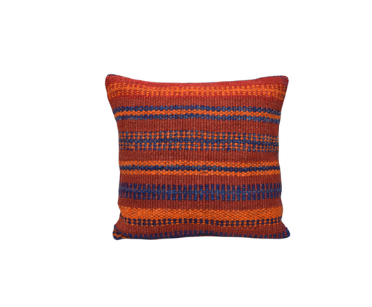 Yeni El Dokuma Dekoratif Kilim Kırlent Yastık Kılıfı 6560