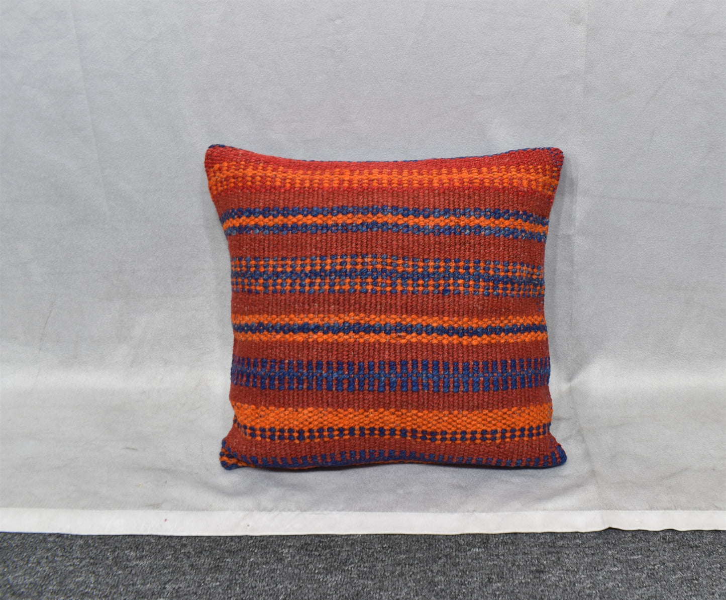 Yeni El Dokuma Dekoratif Kilim Kırlent Yastık Kılıfı 6560