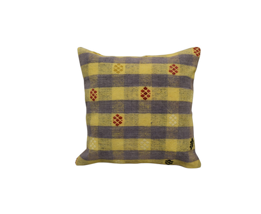 Yeni El Dokuma Dekoratif Kilim Kırlent Yastık Kılıfı 6561