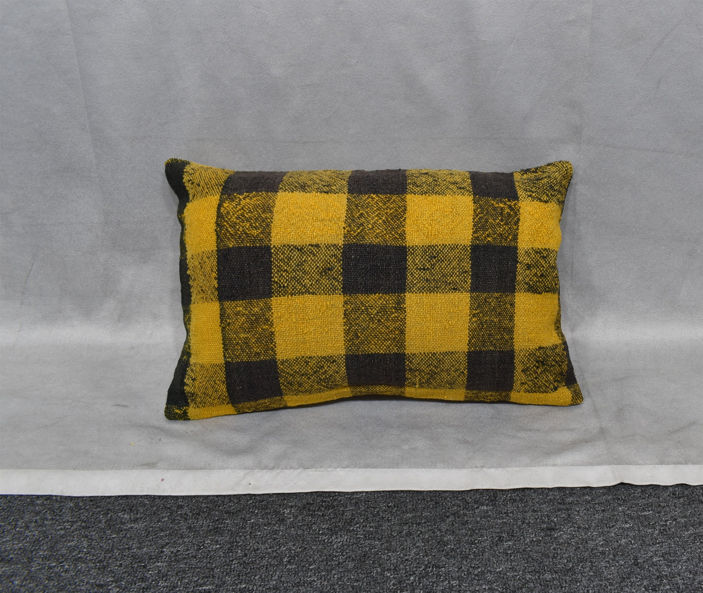 Yeni El Dokuma Dekoratif Lumbar Kilim Kırlent Yastık Kılıfı 6564