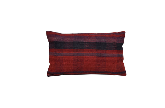Yeni El Dokuma Dekoratif Lumbar Kilim Kırlent Yastık Kılıfı 6571