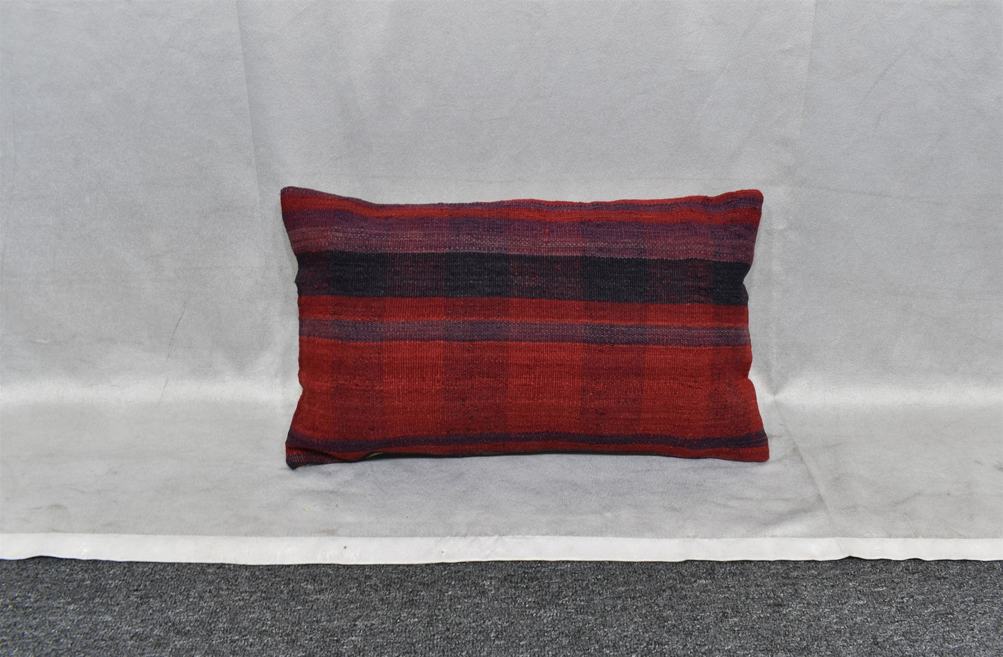 Yeni El Dokuma Dekoratif Lumbar Kilim Kırlent Yastık Kılıfı 6571
