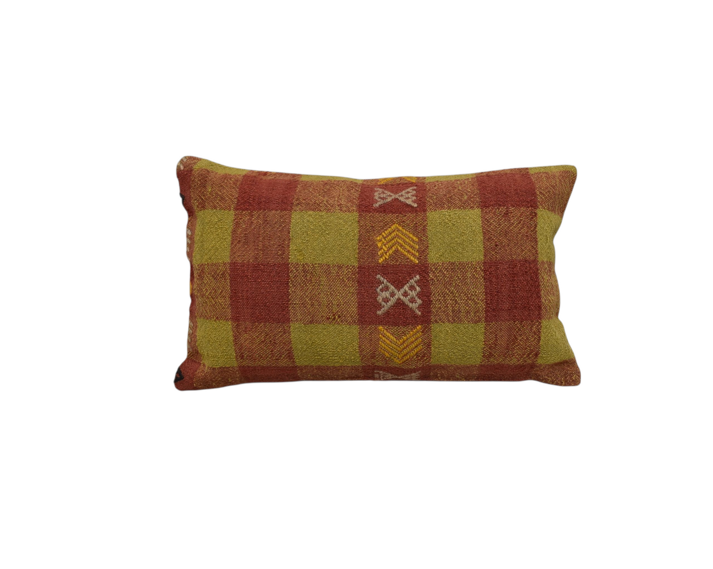 Yeni El Dokuma Dekoratif Lumbar Kilim Kırlent Yastık Kılıfı 6572