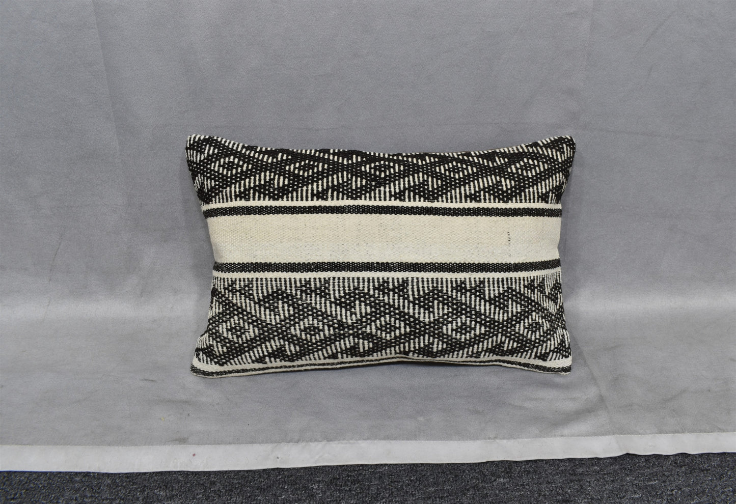 Yeni El Dokuma Dekoratif Lumbar Kilim Kırlent Yastık Kılıfı 6573