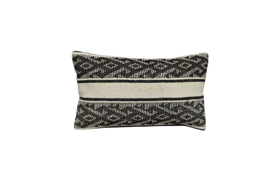 Yeni El Dokuma Dekoratif Lumbar Kilim Kırlent Yastık Kılıfı 6580
