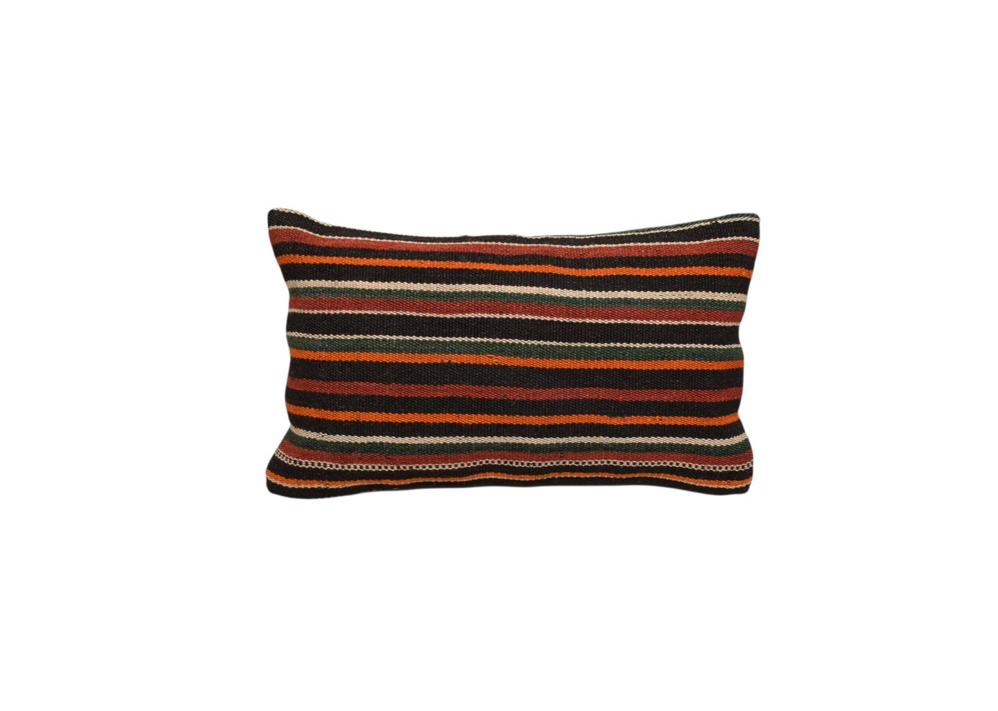 Yeni El Dokuma Dekoratif Lumbar Kilim Kırlent Yastık Kılıfı 6584
