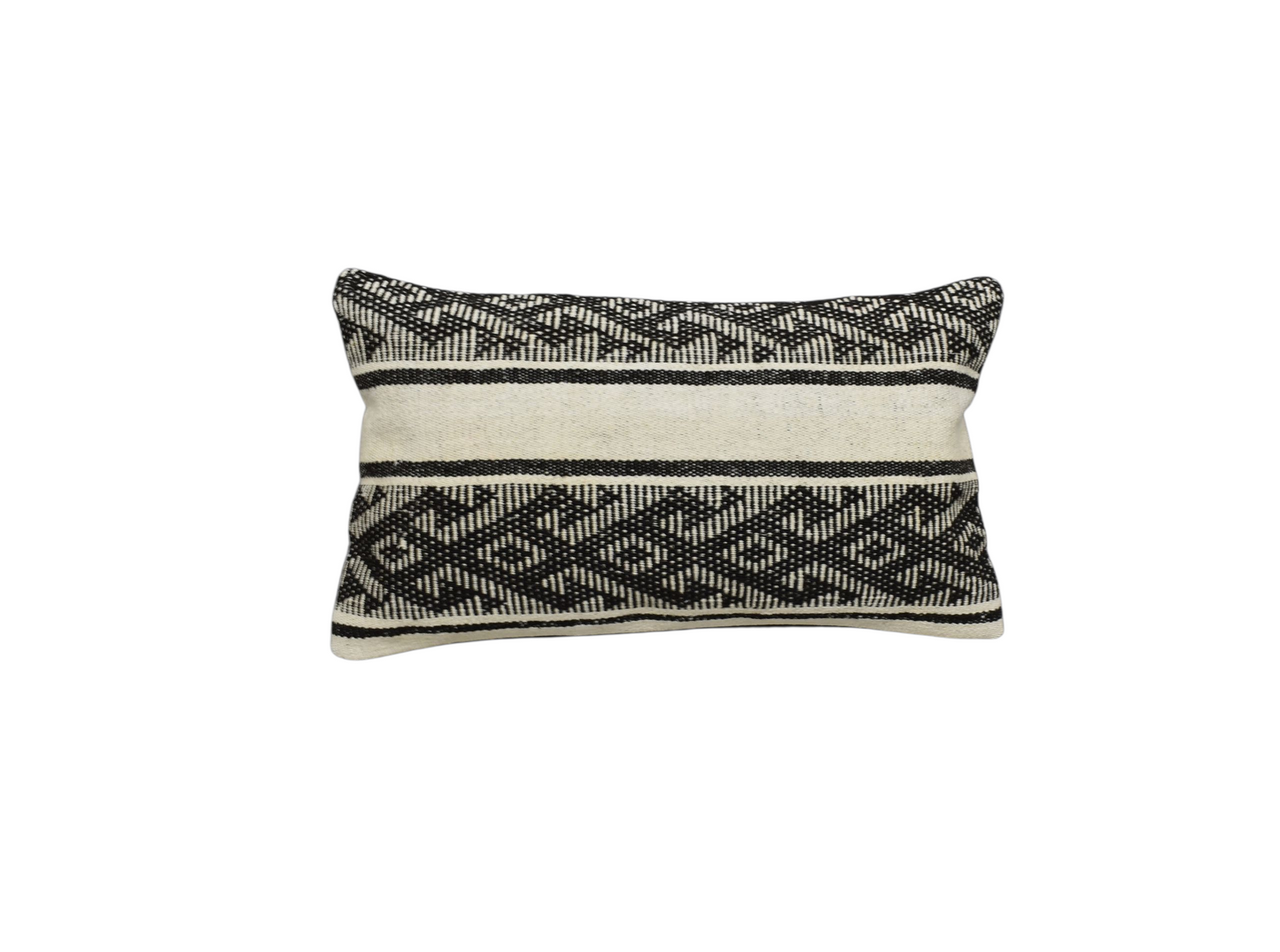 Yeni El Dokuma Dekoratif Lumbar Kilim Kırlent Yastık Kılıfı 6590
