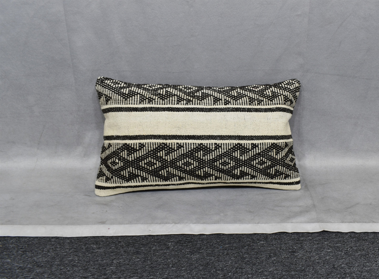 Yeni El Dokuma Dekoratif Lumbar Kilim Kırlent Yastık Kılıfı 6590