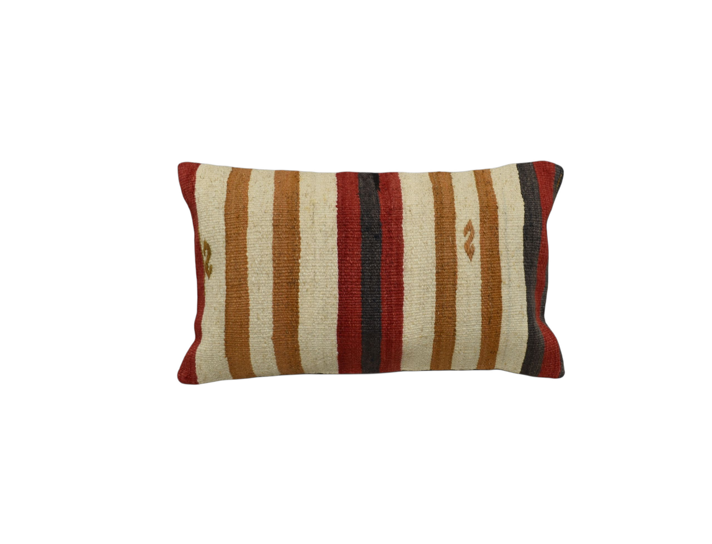 Yeni El Dokuma Dekoratif Lumbar Kilim Kırlent Yastık Kılıfı 6593