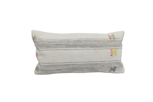 Yeni El Dokuma Dekoratif Lumbar Kilim Kırlent Yastık Kılıfı 6602