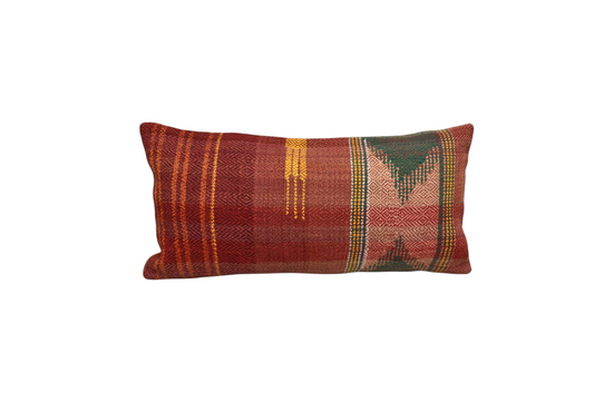 Yeni El Dokuma Dekoratif Lumbar Kilim Kırlent Yastık Kılıfı 6613