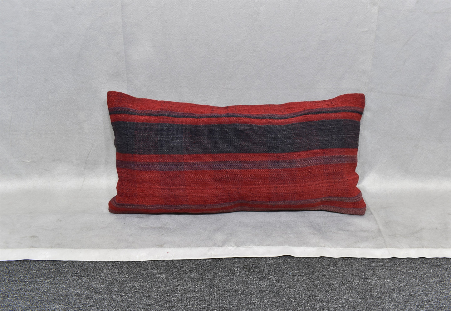 Yeni El Dokuma Dekoratif Lumbar Kilim Kırlent Yastık Kılıfı 6616