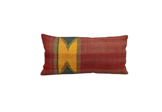 Yeni El Dokuma Dekoratif Lumbar Kilim Kırlent Yastık Kılıfı 6620