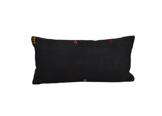 Yeni El Dokuma Dekoratif Lumbar Kilim Kırlent Yastık Kılıfı 6632
