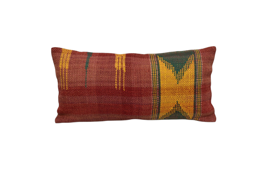 Yeni El Dokuma Dekoratif Lumbar Kilim Kırlent Yastık Kılıfı 6634