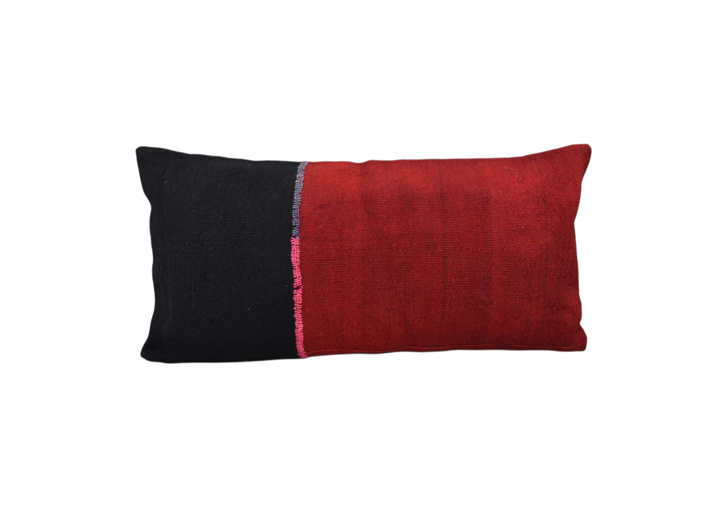 Yeni El Dokuma Dekoratif Lumbar Kilim Kırlent Yastık Kılıfı 6637