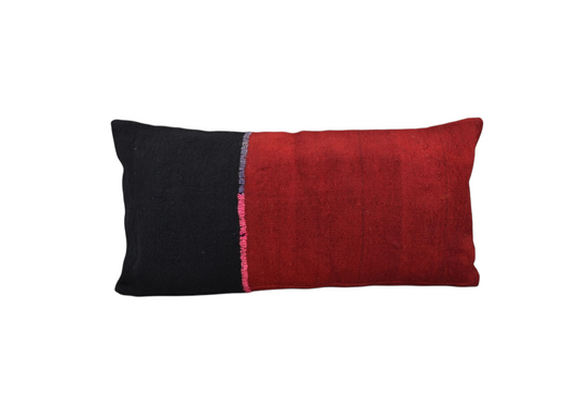 Yeni El Dokuma Dekoratif Lumbar Kilim Kırlent Yastık Kılıfı 6637