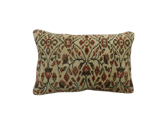 Vintage El Dokuma Dekoratif Kilim Kırlent Yastık Kılıfı 6668