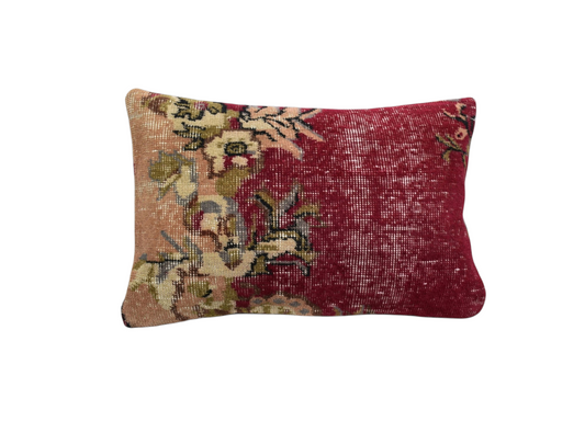Vintage El Dokuma Dekoratif Kilim Kırlent Yastık Kılıfı 6670