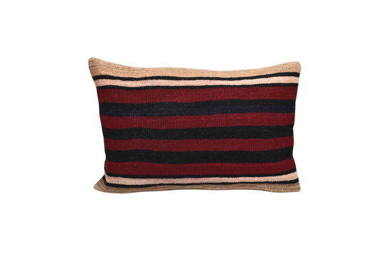 Yeni El Dokuma Dekoratif Kilim Kırlent Yastık Kılıfı 6678