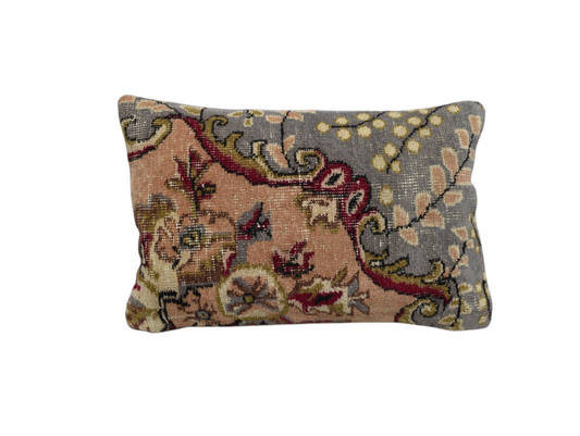 Vintage El Dokuma Dekoratif Kilim Kırlent Yastık Kılıfı 6679