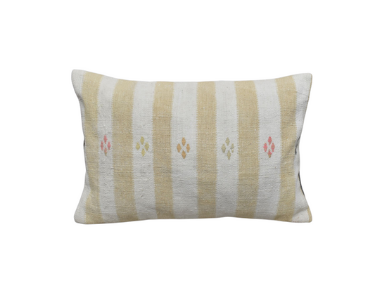 Yeni El Dokuma Dekoratif Kilim Kırlent Yastık Kılıfı 6680