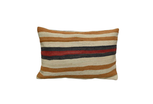 Yeni El Dokuma Dekoratif Kilim Kırlent Yastık Kılıfı 6683