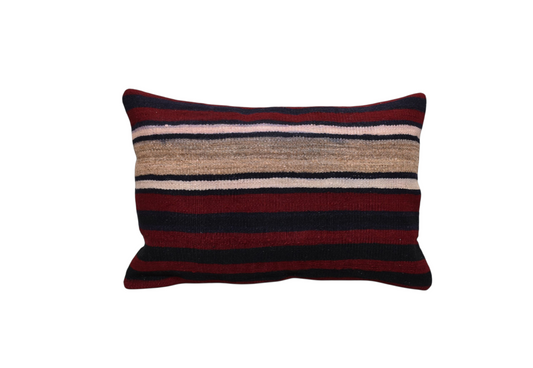 Yeni El Dokuma Dekoratif Kilim Kırlent Yastık Kılıfı 6684